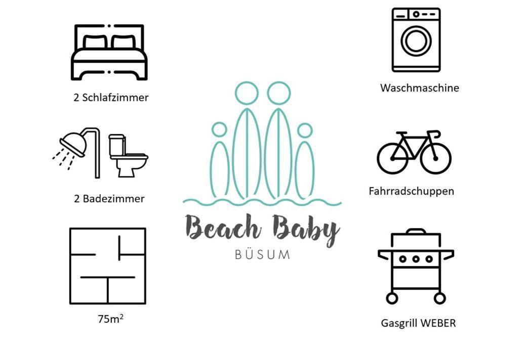 Ferienwohnung Beach Baby 2 بوسم المظهر الخارجي الصورة